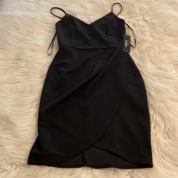 LULUS Dress size S brand new with tag color black length 33” bust 26” - Picture 10 of 12